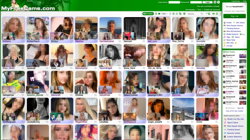 MyFreeCams screenshot 1